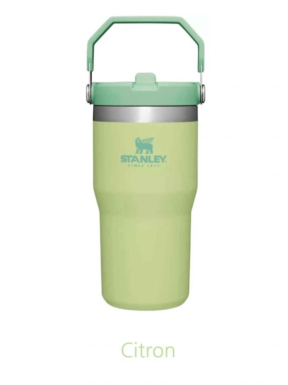 Stanley Jade Green Insulated Tumbler with Carry Handle
